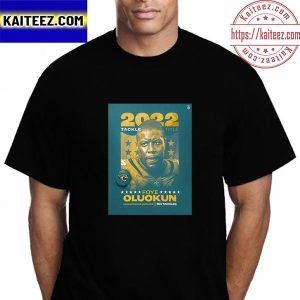 Foye Oluokun 2022 Tackle Title Jacksonville Jaguars NFL Vintage T-Shirt