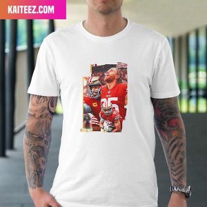 George Kittle San Francisco 49ers 2022 Playoffs Style T-Shirt
