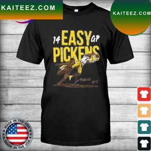 George Pickens Pittsburgh Easy Pickens signature T-shirt