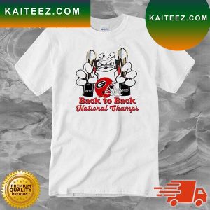 Georgia Bulldogs 2022-2023 Back To Back National Champs T-shirt