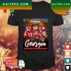 Georgia Bulldogs 2023 College Football Playoff National Champions 2023 signatures T-shirt