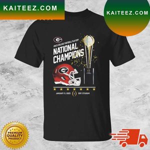 Georgia Bulldogs 2023 College Football Playoffs National Champions T-shirt