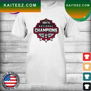 Georgia Bulldogs 2023 National Champions logo T-shirt
