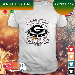 Georgia Bulldogs Back-To-Back College Football Playoff National Champions Hometown Pullover 2021-2022 T-shirt