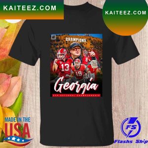 Georgia Bulldogs CFP national championship 2023 T-shirt