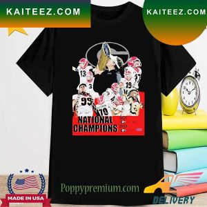 Georgia Bulldogs National Championship New 2023 T-Shirt