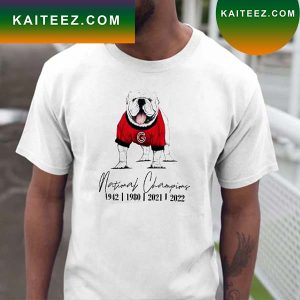 Georgia Bulldogs National Championship  T-Shirt