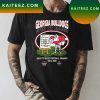 Georgia Bulldogs Run it Back 2021-2022 Back to back Football Champs T-shirt
