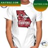 Georgia bulldogs vs Tcu horned frogs college football playoff 2023 national championship T-shirt