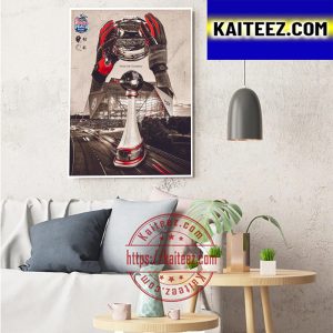 Georgia Football Are 2022 Chick-fil-A Peach Bowl Champions Art Decor Poster Canvas