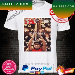 Georgia Football Go Dawgs Back to Back Win National Titles T-Shirt