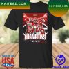 Georgia bulldogs 73 walters preseason d100 player softball T-shirt