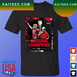 Georgia bulldogs Kirby Smart national champions 2023 T-shirt