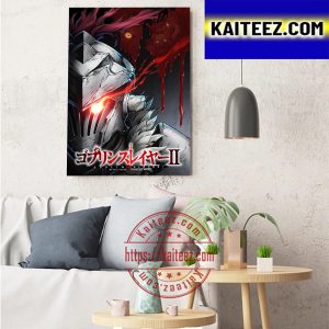 Goblin Slayer Season 2 Official Poster Art Decor Poster Canvas