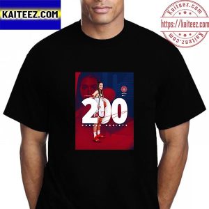 Helena Pueyo 200 Career Assists For Arizona Basketball Vintage T-shirt