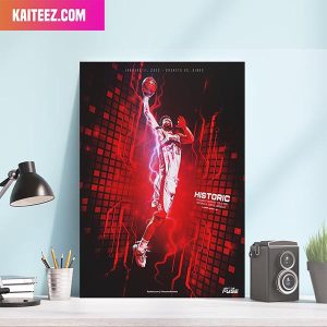 Houston Rockets Alperen Sengun Is The Youngest Center In NBA History To Record A Triple Double Home Decorations Poster-Canvas