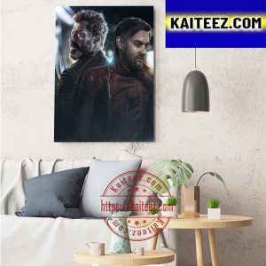 Hugh Jackman And Toby Maguire In Avengers Secret Wars Art Decor Poster Canvas