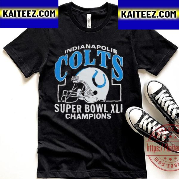 Indianapolis Colts Super Bowl XLI Champs Vintage T-Shirt