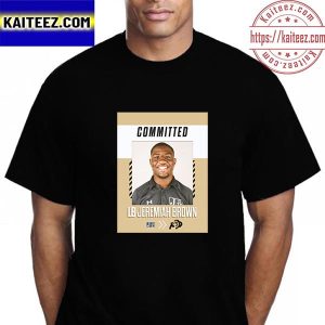 Jackson State LB Jeremiah Brown Committed Colorado Buffaloes Football Vintage T-Shirt