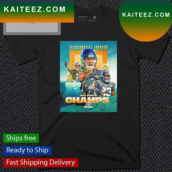 2022 AFC Division Champions Kings Of The South Jacksonville Jaguars T-Shirt  - Kaiteez