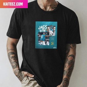 Jacksonville Jaguars Wins With 31 Points Super Bowl Style T-Shirt