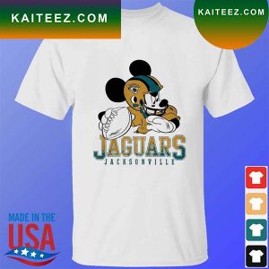 Jacksonville jaguars Mickey football T-shirt