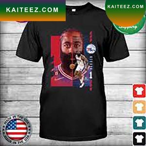 James Harden Philadelphia 76ers Jump Pass T-Shirt
