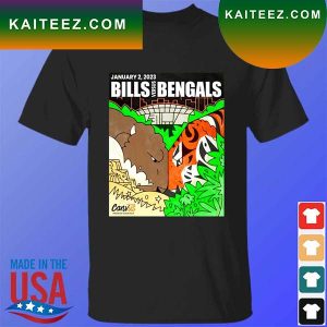 January 2 2023 Bulls Beus Bengals poster T-shirt