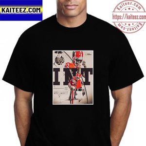 Javon Bullard INT Georgia Football In National Championship Vintage T-Shirt