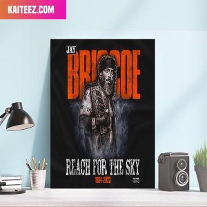 Jay Briscoe – Reach for the Sky Proceeds Go To Benefit The Pugh Family Canvas-Poster
