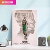 Jayson Tatum 4 Straight NBA All Star Appearances Boston Celtics Home Decor Canvas-Poster