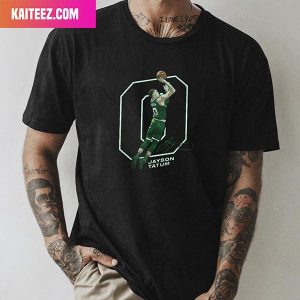 Jayson Tatum Outline W – Boston Celtics With His Signature Style T-Shirt