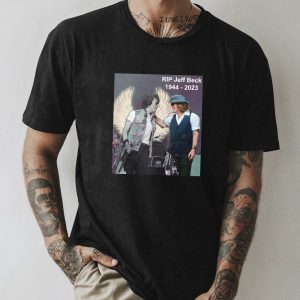 Jeff Beck And Johnny Depp – RIP Jeff Beck 1944 – 2023 Premium T-Shirt