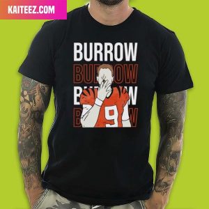 Joe Burrow Bengals Smoke Cincinnati Champion AFC Fashion T-Shirt