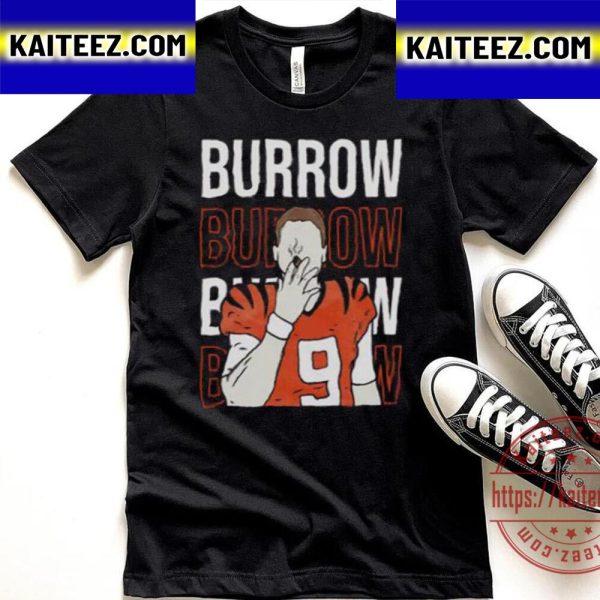 Joe Burrow Bengals Smoke Cincinnati Champion AFC Vintage T-Shirt