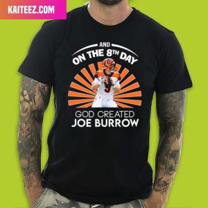 Joe Burrow Cincinnati Bengals Gift For Bengals Fan NFL Fashion T-Shirt