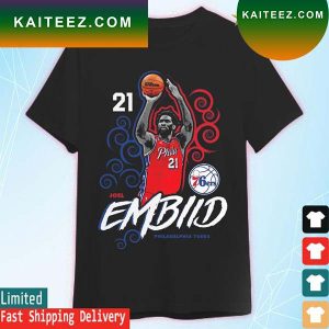 Joel Embiid Philadelphia 76ers Competitor T-Shirt