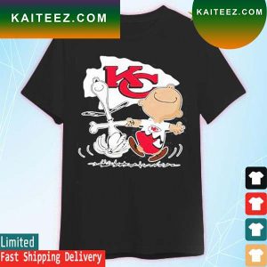 Kansas City Chiefs Charlie Brown Snoopy Kansas City Chiefs T-shirt