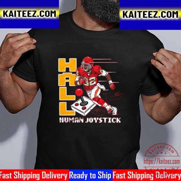 Kansas City Chiefs Dante Hall Human Joystick Signature Vintage T-Shirt