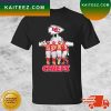 Kansas City Chiefs Skyline American Football Conference Champions 2019-2022 T-shirt