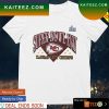 Kansas City Chiefs Super Bowl LVII Varsity Roster T-shirt