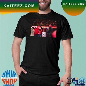 Kanssas city Chiefs AFC champions the lamar hunt trophy is home T-shirt