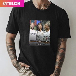 Karim Benzema x Cristiano Ronaldo x R9 Real Madrid Start One Bench One Unique T-Shirt