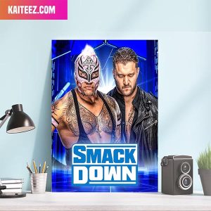 Karrion Kross x Rey Mysterio WWE Smack Down Home Decor Canvas-Poster