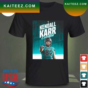 Kendall Karr committed coastal football T-shirt