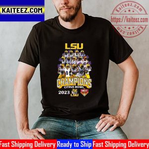 LSU Tigers Citrus Bowl Champions 2023 Vintage T-Shirt