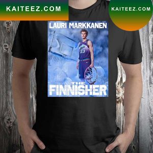 Lauri Markkanen The Finnisher 2023 logo T-Shirt