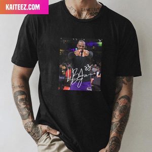 LeBron James – Los Angeles Lakers Victory Vibes With His Signature Style T-Shirt