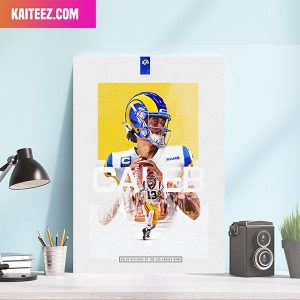Los Angeles Rams Caleb Williams Home Decorations Poster-Canvas