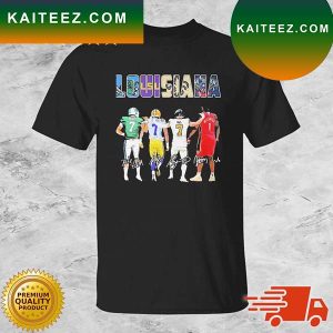 Louisiana Sports Team Players Signatures T-Shirt